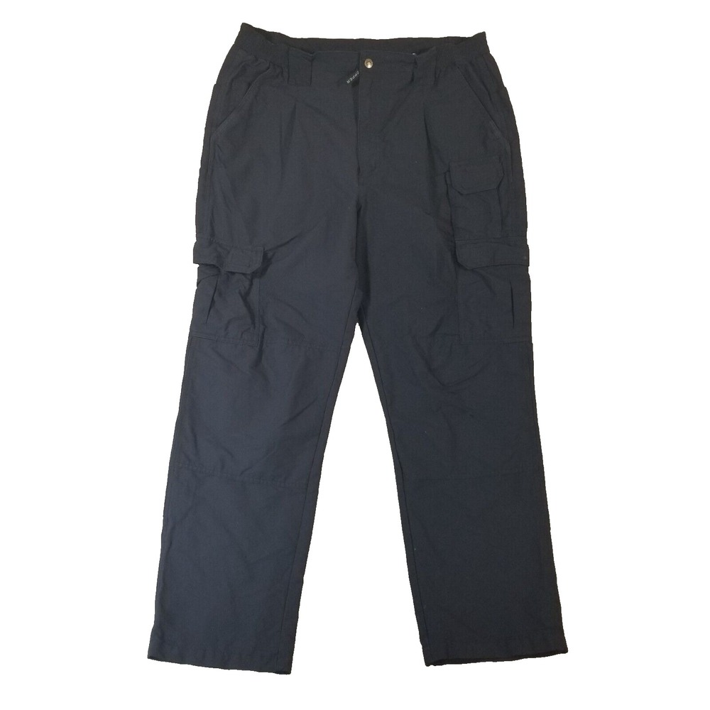 Propper Cargo Pants Men 40x32 Black Tactical Comfort Waist Nylon Flex Outdoor